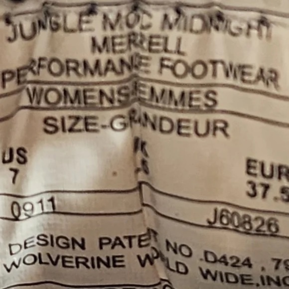 MERRELL WOMANS SUEDE LEATHER SHOES Waterproof/Resist- GET OUTSIDE! - Picture 9 of 9